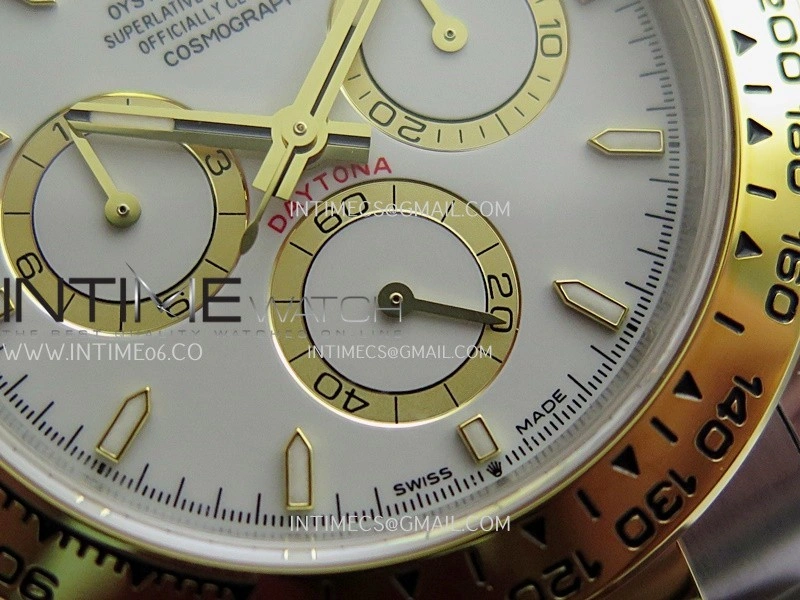 Daytona 126503 SS YG UFO 1:1 Best Edition White Dial On Oyster Bracelet UF4131