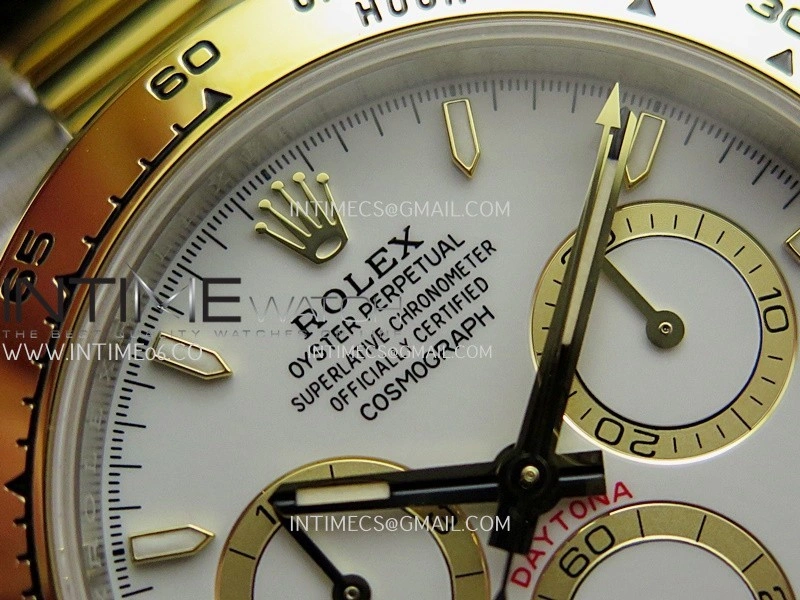 Daytona 126503 SS YG UFO 1:1 Best Edition White Dial On Oyster Bracelet UF4131