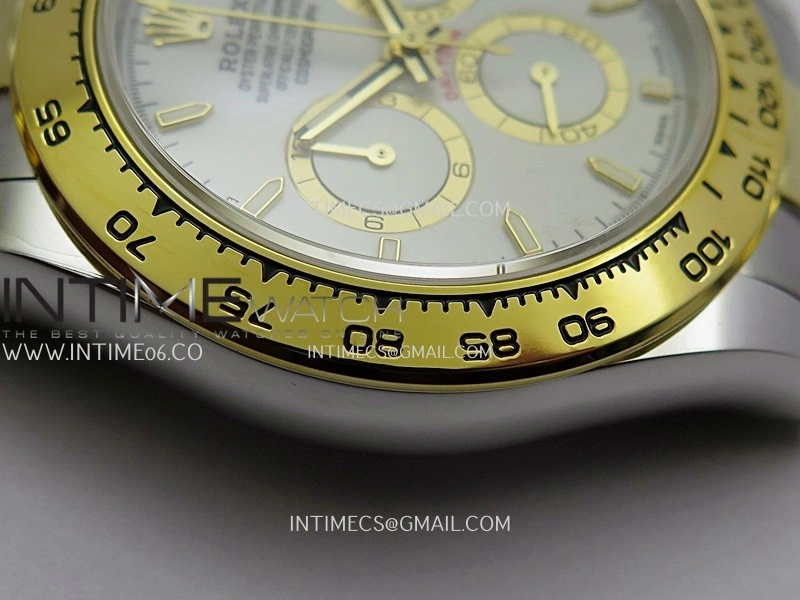 Daytona 126503 SS YG UFO 1:1 Best Edition White Dial On Oyster Bracelet UF4131