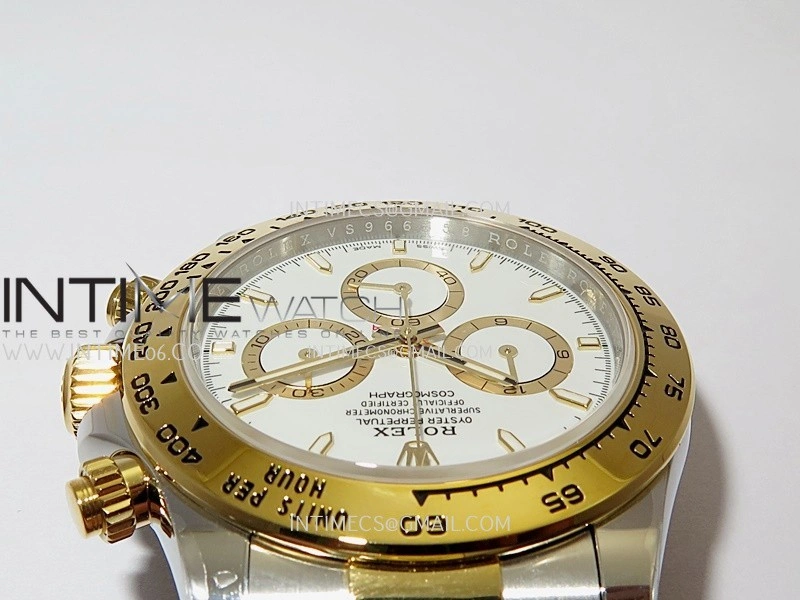 Daytona 126503 SS YG UFO 1:1 Best Edition White Dial On Oyster Bracelet UF4131