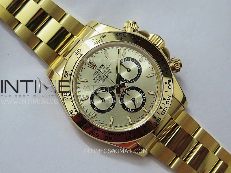 Daytona 126508 YG UFO 1:1 Best Edition YG Dial On Oyster Bracelet UF4131