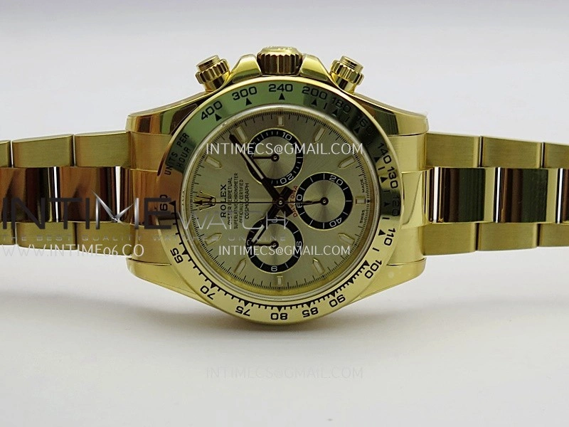 Daytona 126508 YG UFO 1:1 Best Edition YG Dial On Oyster Bracelet UF4131