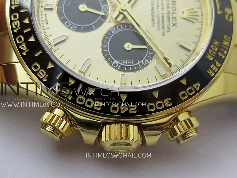 Daytona 126518 YG VSF 1:1 Best Edition YG Dial on Oysterflex Strap DD4131