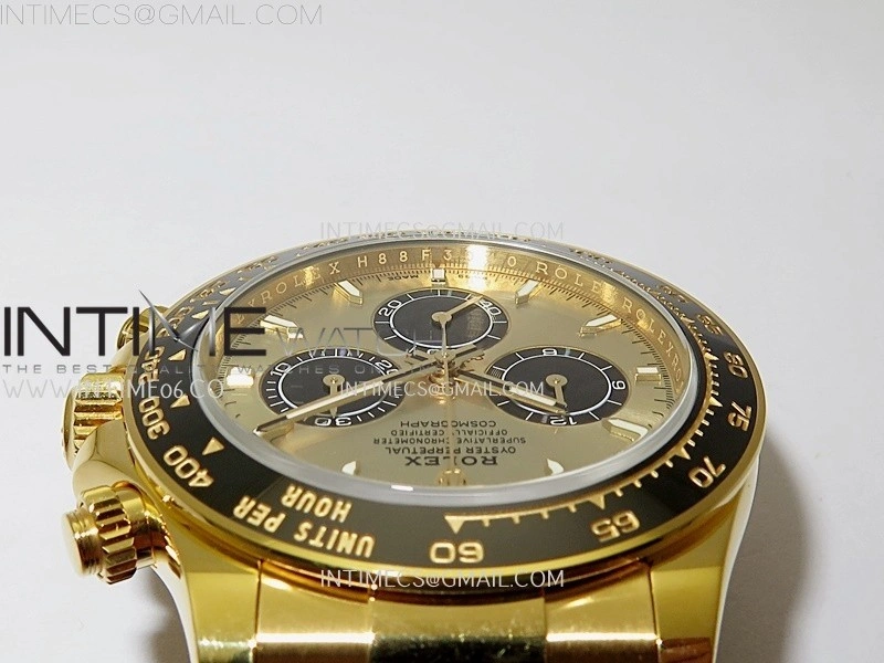 Daytona 126518 YG VSF 1:1 Best Edition YG Dial on Oysterflex Strap DD4131