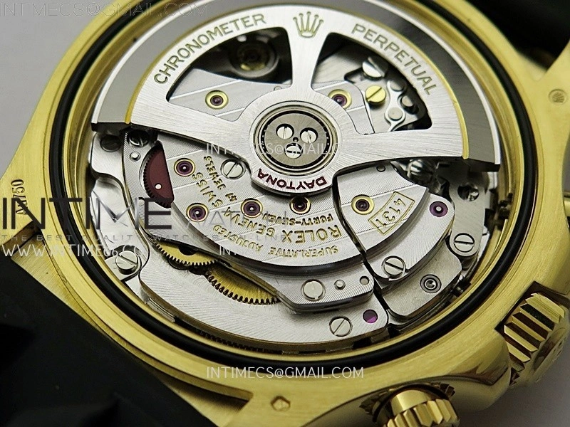 Daytona 126518 YG VSF 1:1 Best Edition YG Dial on Oysterflex Strap DD4131