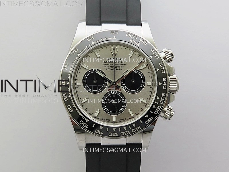 Daytona 126519 SS VSF 1:1 Best Edition Gray Dial on Oysterflex Strap DD4131