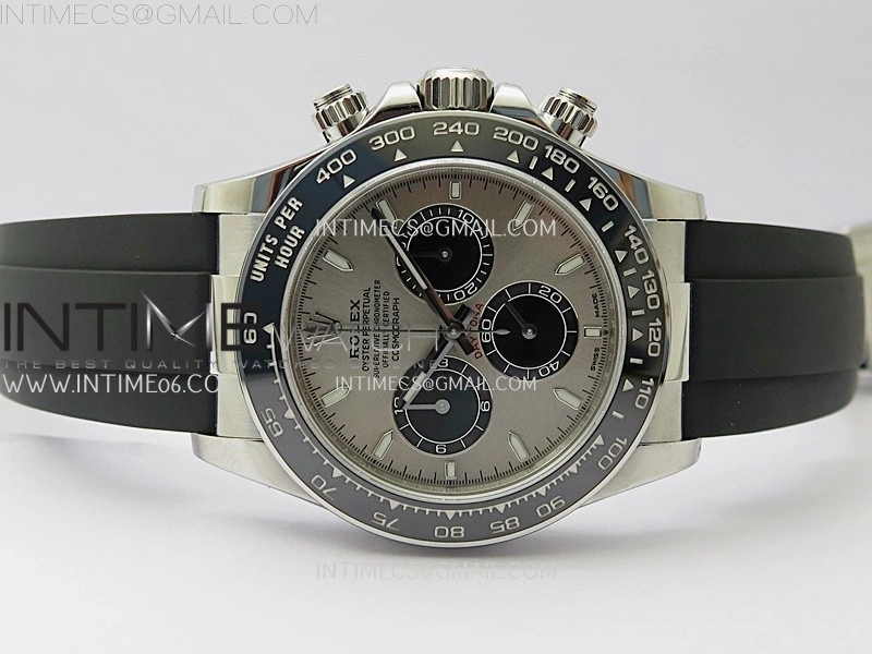 Daytona 126519 SS VSF 1:1 Best Edition Gray Dial on Oysterflex Strap DD4131