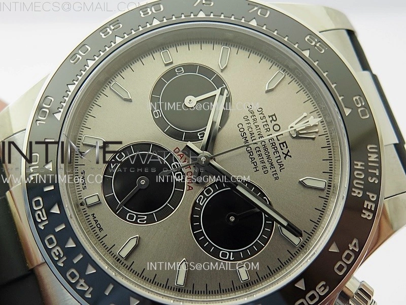 Daytona 126519 SS VSF 1:1 Best Edition Gray Dial on Oysterflex Strap DD4131