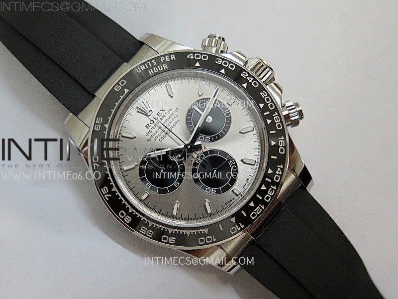 Daytona 126519 SS VSF 1:1 Best Edition Gray Dial on Oysterflex Strap DD4131