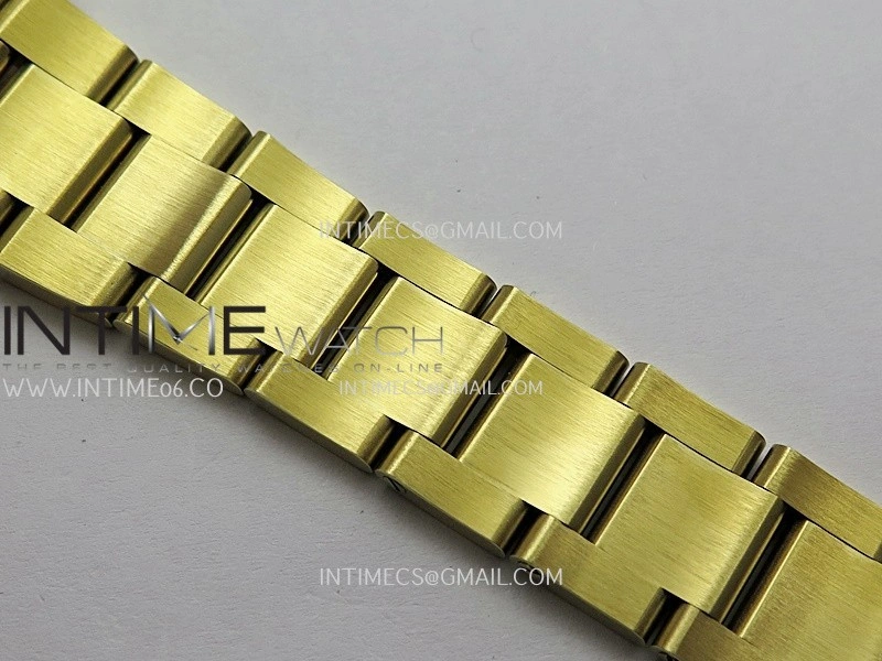 Daytona 126528 Le Mans Gain Weight QF 1:1 YG Black Dial On YG Bracelet SH4132