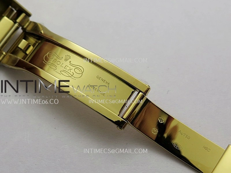 Daytona 126528 Le Mans Gain Weight QF 1:1 YG Black Dial On YG Bracelet SH4132