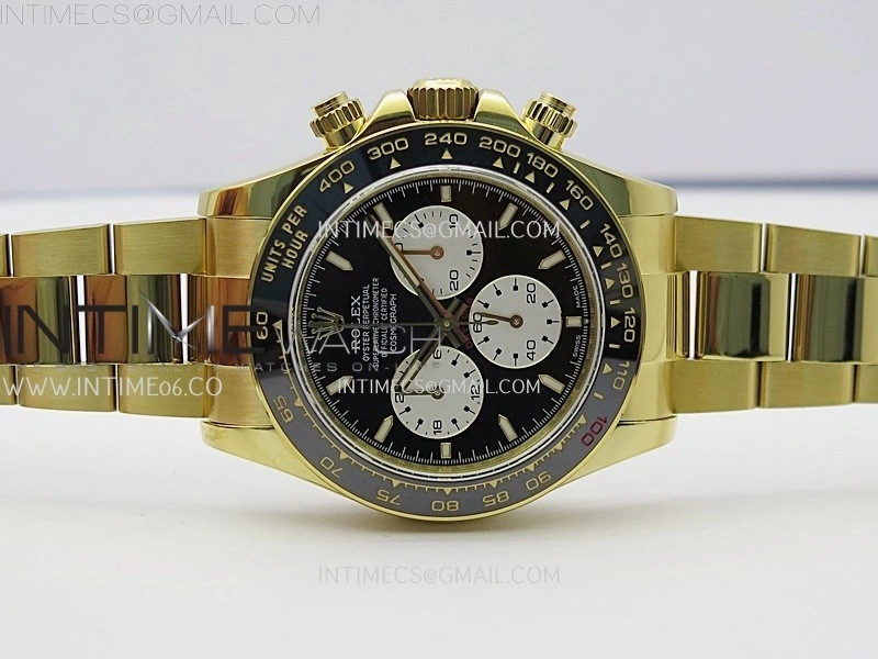 Daytona 126528 Le Mans YG QF 1:1 Best Edition Black Dial On YG Bracelet SH4132 V8