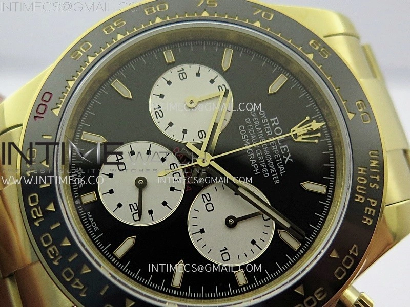 Daytona 126528 Le Mans YG QF 1:1 Best Edition Black Dial On YG Bracelet SH4132 V8