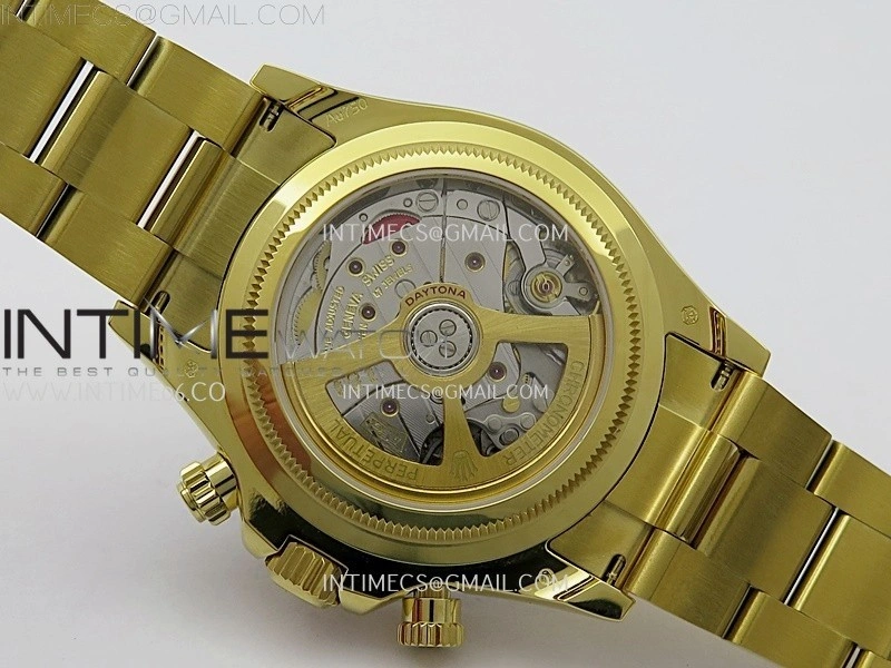 Daytona 126528 Le Mans YG QF 1:1 Best Edition Black Dial On YG Bracelet SH4132 V8
