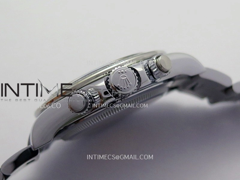 Daytona 126529 Le Mans Gain Weight QF 1:1 Black Dial On SS Bracelet SH4132