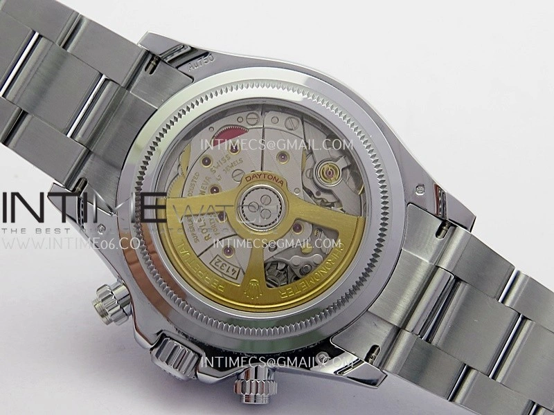 Daytona 126529 Le Mans Gain Weight QF 1:1 Black Dial On SS Bracelet SH4132