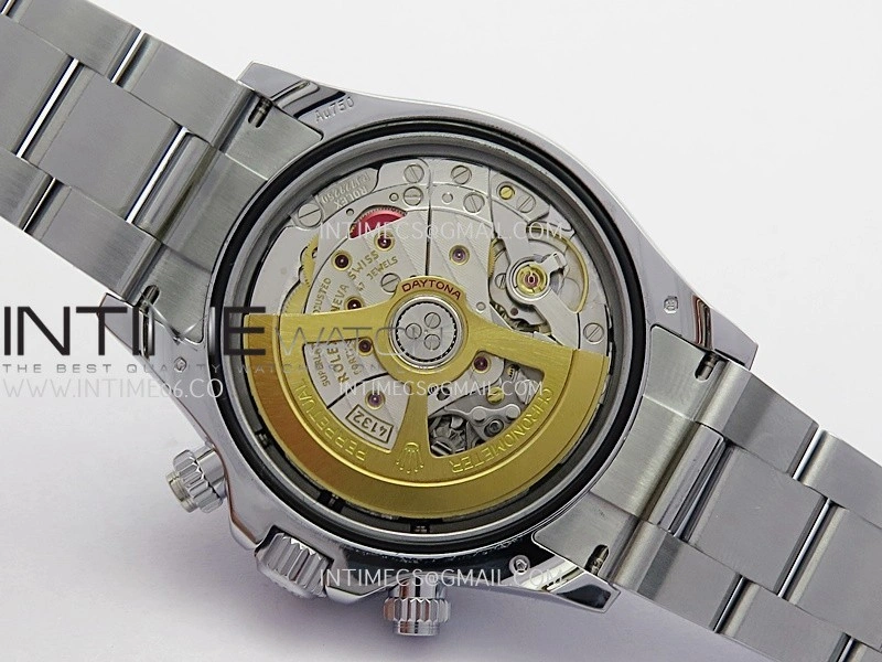Daytona 126529 Le Mans Gain Weight QF 1:1 Black Dial On SS Bracelet SH4132