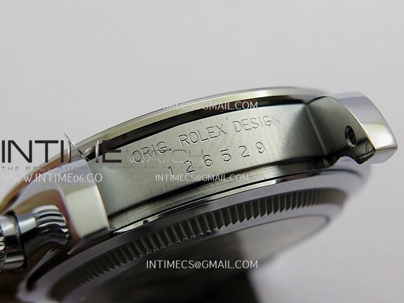 Daytona 126529 Le Mans Gain Weight QF 1:1 Black Dial On SS Bracelet SH4132