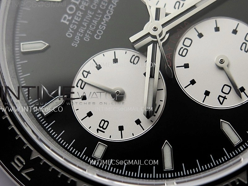 Daytona 126529 Le Mans SS QF 1:1 Best Edition Black Dial On SS Bracelet SH4132 V8