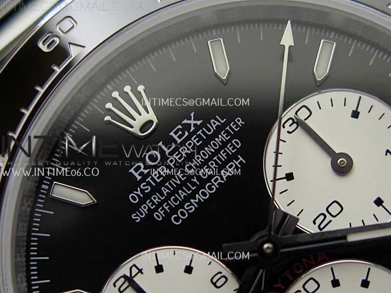 Daytona 126529 Le Mans SS QF 1:1 Best Edition Black Dial On SS Bracelet SH4132 V8