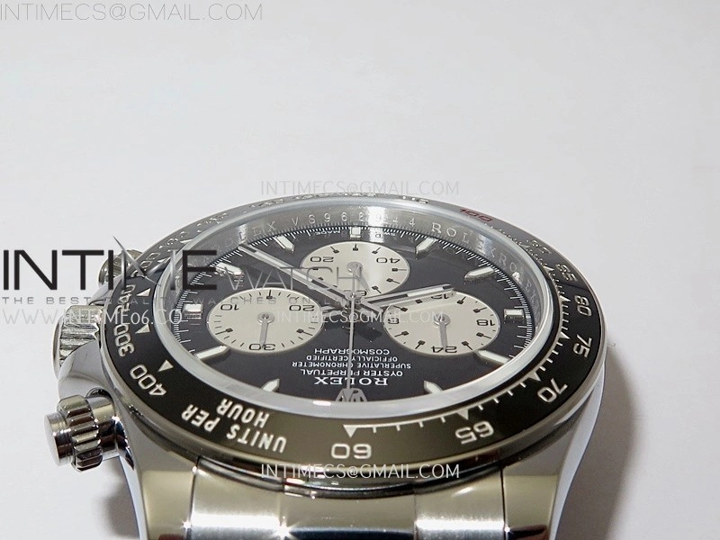 Daytona 126529 Le Mans SS QF 1:1 Best Edition Black Dial On SS Bracelet SH4132 V8