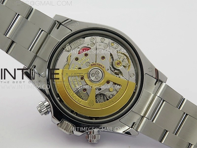 Daytona 126529 Le Mans SS QF 1:1 Best Edition Black Dial On SS Bracelet SH4132 V8