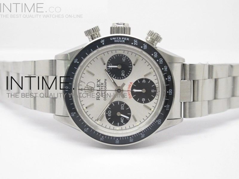 Daytona 6263 SS White Dial 2 on Bracelet Venus 75