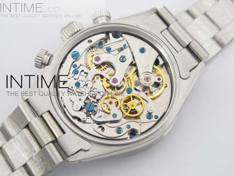 Daytona 6263 SS White Dial 2 on Bracelet Venus 75