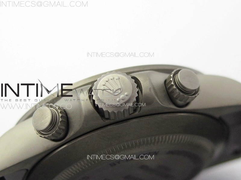 Daytona Blaken DLC APSF Best Edition Meteorite Dial on SS Bracelet A7750