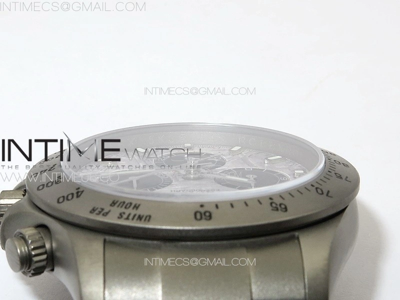Daytona Blaken DLC APSF Best Edition Meteorite Dial on SS Bracelet A7750