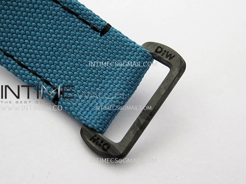 Daytona DIW Black Carbon DIWF Best Edition Blue Dial On Blue Nylon Strap A4801