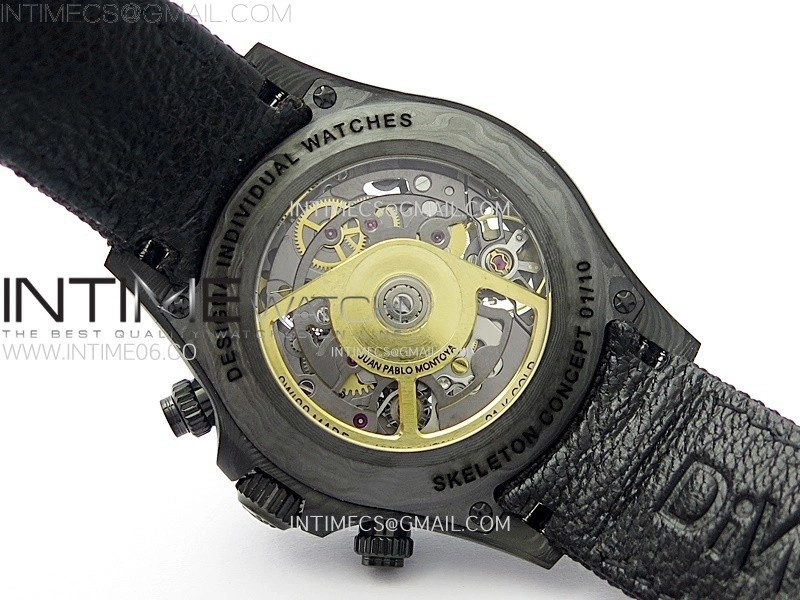 Daytona DIW Carbon DIWF Best Edition Skeleton Dial on Black Nylon Strap SA4130