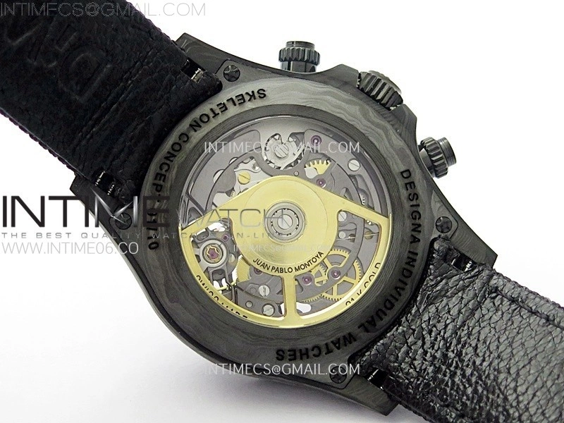 Daytona DIW Carbon DIWF Best Edition Skeleton Dial on Black Nylon Strap SA4130