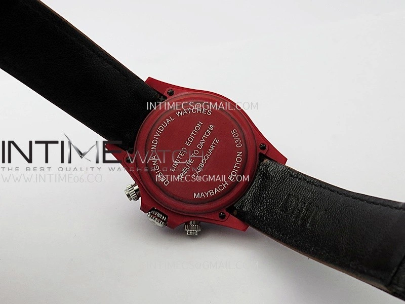 Daytona DIW Red Carbon DIWF Best Edition Brown Dial On Brown Leather Strap A4801