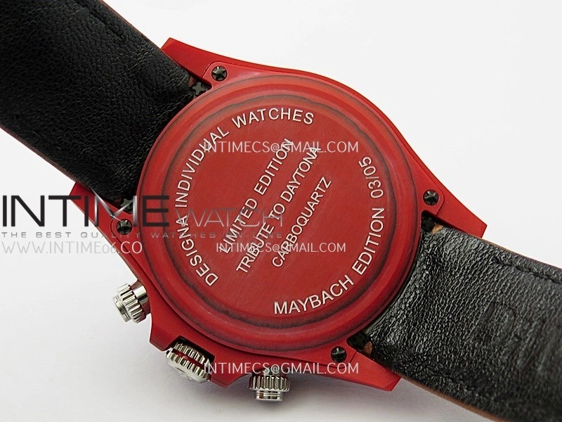 Daytona DIW Red Carbon DIWF Best Edition Brown Dial On Brown Leather Strap A4801