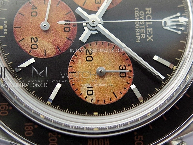Daytona SS ADGF Best Edition Black Orange Dial on SS Bracelet A7750