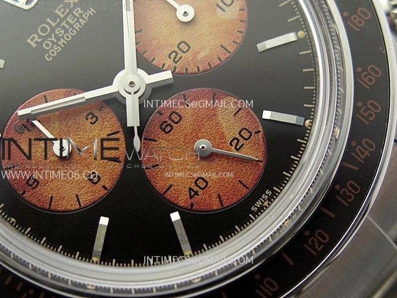 Daytona SS ADGF Best Edition Black Orange Dial on SS Bracelet A7750