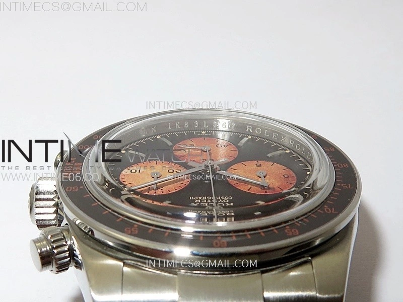 Daytona SS ADGF Best Edition Black Orange Dial on SS Bracelet A7750