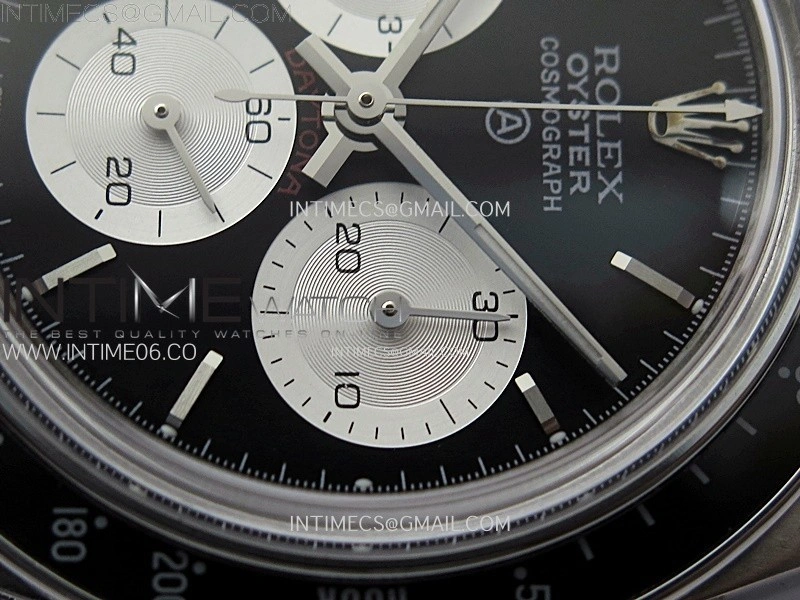 Daytona SS ADGF Best Edition Black White Dial on SS Bracelet A7750