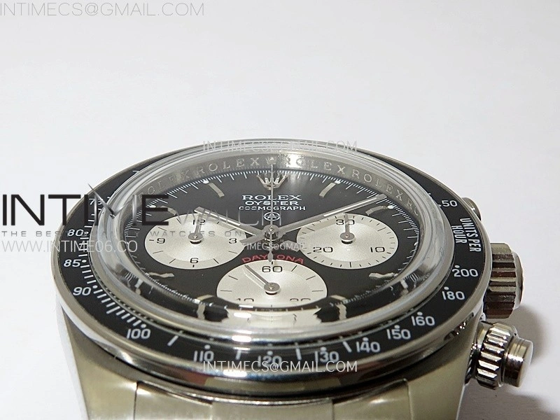 Daytona SS ADGF Best Edition Black White Dial on SS Bracelet A7750