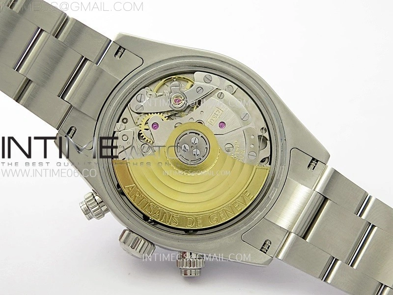 Daytona SS ADGF Best Edition Black White Dial on SS Bracelet A7750