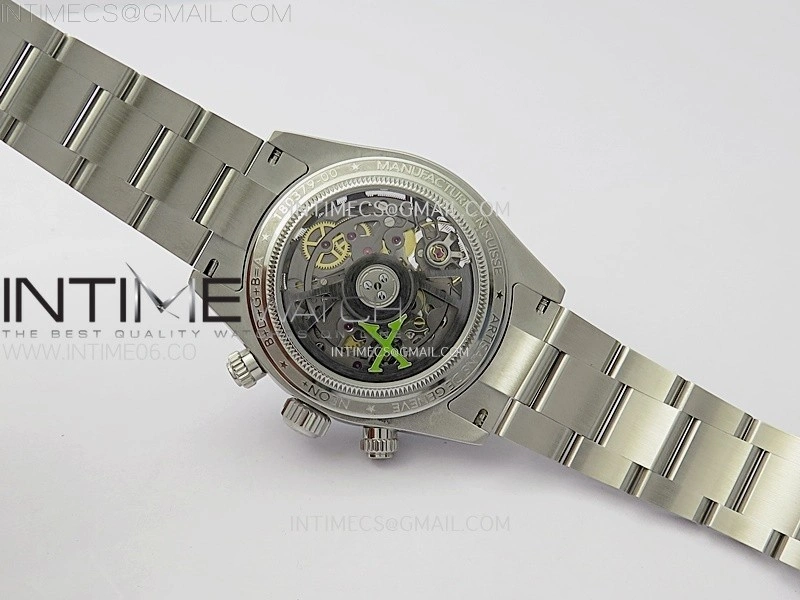 Daytona SS ADGF Best Edition White Skeleton Dial on SS Bracelet SA4130