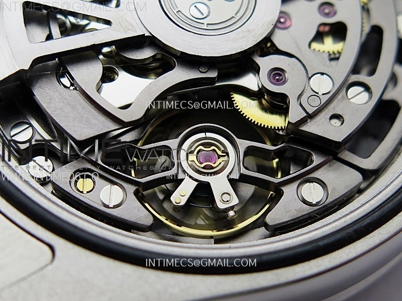 Daytona SS ADGF Best Edition White Skeleton Dial on SS Bracelet SA4130