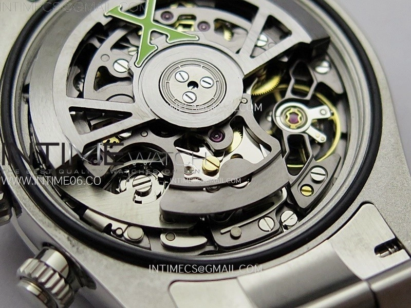 Daytona SS ADGF Best Edition White Skeleton Dial on SS Bracelet SA4130
