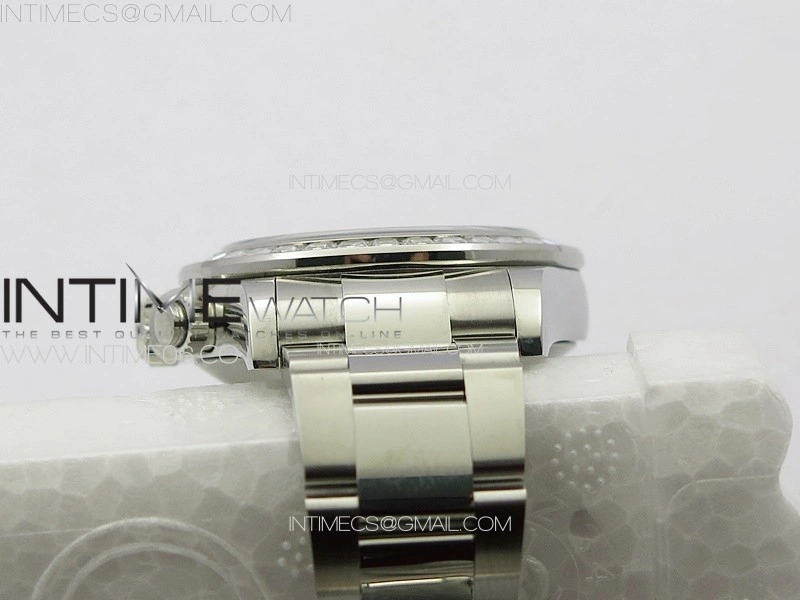 Daytona T Crystals Bezel SS APSF Best Edition Ice Blue Dial On SS Bracelet A7750