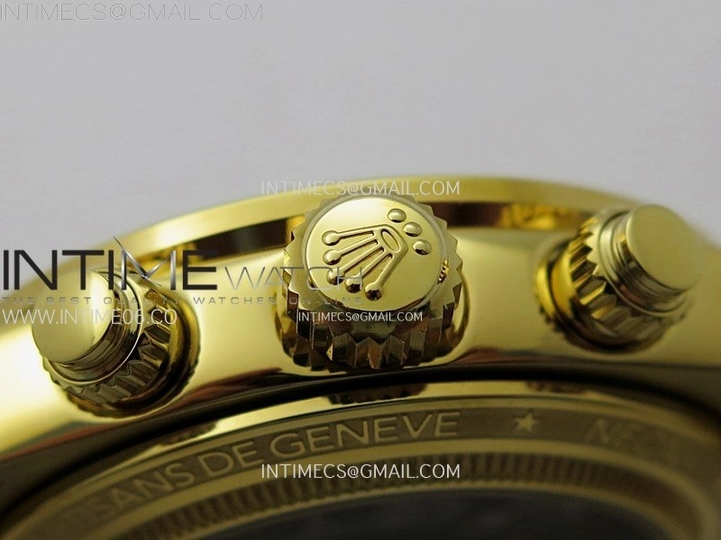 Daytona YG ADGF Best Edition White Skeleton Dial on YG Bracelet SA4130