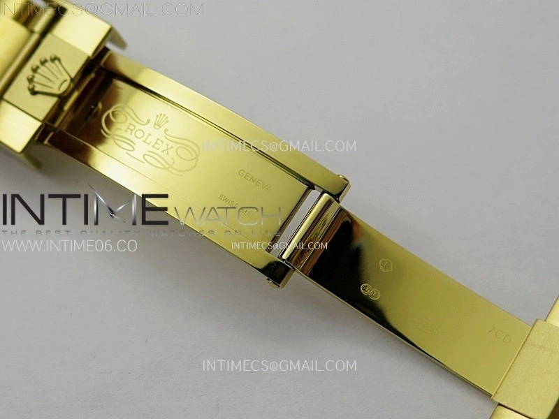 Daytona YG ADGF Best Edition White Skeleton Dial on YG Bracelet SA4130