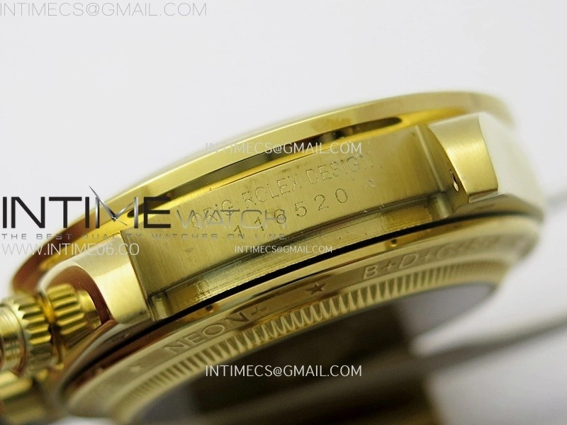 Daytona YG ADGF Best Edition White Skeleton Dial on YG Bracelet SA4130