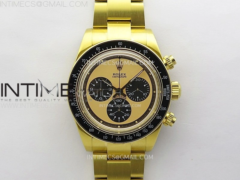 Daytona YG ADGF Best Edition YG Black Dial on YG Bracelet A7750