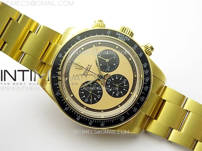 Daytona YG ADGF Best Edition YG Black Dial on YG Bracelet A7750
